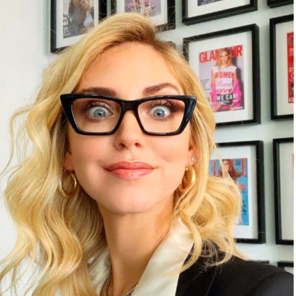 NEW Saint Laurent SL291 001 Black Cat Eye Blue Block Women Eyeglasses - Picture 3 of 14